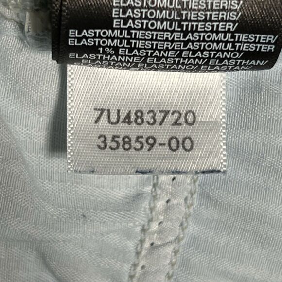 7 For All Mankind Luxe Vintage Ultra High Rise Slim Kick Jeans 25 Button Fly - Picture 16 of 17